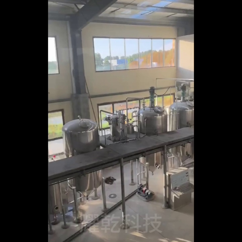 供應菜籽油廠精煉設備 小榨濃香菜油加工生產線 多油種通用精煉提純機組